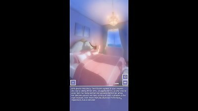 Princess Pinkâ€™s first time anal sex in a parody hentai game porn play.