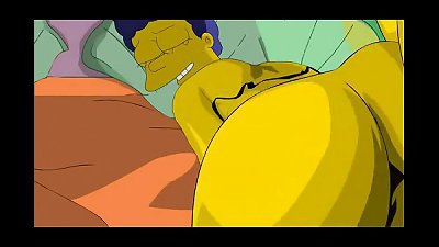 Simpsons Marge pulverize