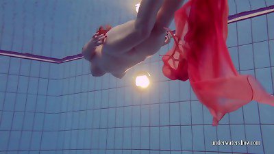 Katrin Privsem, a sexy woman underwater