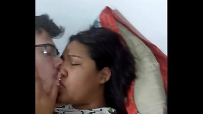 A video of a Spanish teen with large breasts and a large buttocks being penetrated by her stepbrother from New York in a full HD POV