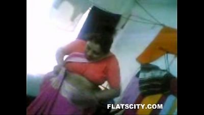 Desi auntie gets roughed up by her uncle