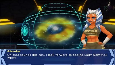 Star Wars Orange Trainer Part 32 costume play bang hot xxx alien damsels