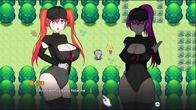 Episode 5 of the PokÃ©mon parody game features a naked woman engaging in a sexually explicit fight for training