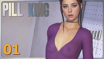 Firm buttocks, beautiful breasts and a pretty face? Yes! PILL KING #01