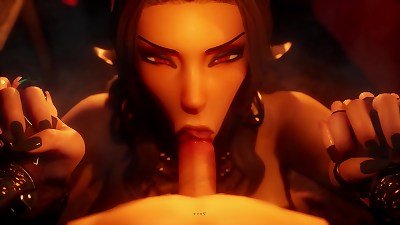 Experience the enchantment of Herba in 4K, 60FPS, and 3D Hentai game quality