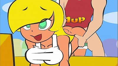 Girl in Koopa Troopa costume in adult video.